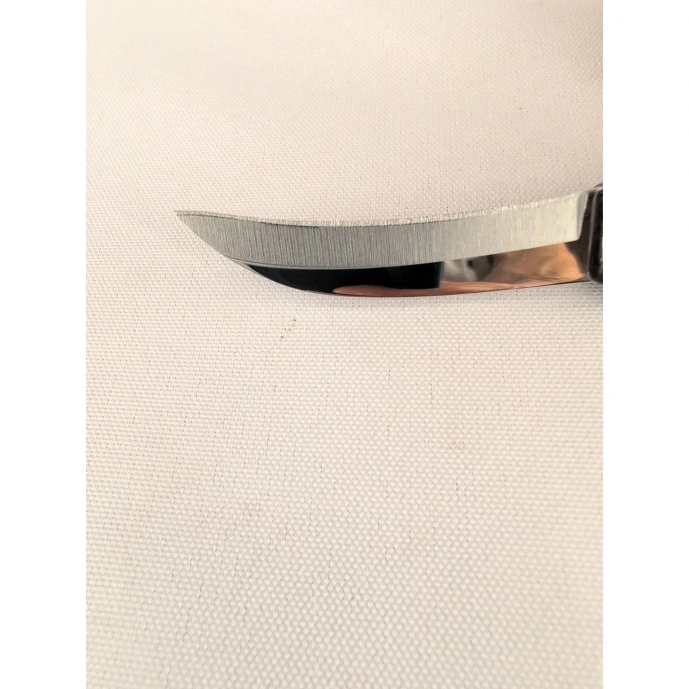 Cutco Paring Knife Brown 3120 KO Birds Beak Curved Blade Made in USA